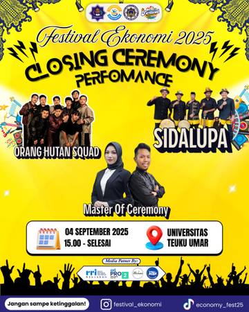 Clossing Ceremony Festival Ekonomi UTU II Sukses 