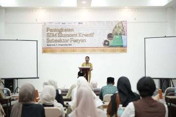 Disbudpar Pelatihan Peningkatan SDM Ekonomi Kreatif