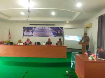Kesbangpol Aceh Barat Sosialisasi Ekonomi Kreatif untuk UMKM