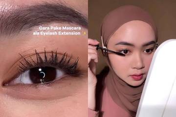 Trik Melentikkan Bulu Mata Dengan Bedak Tabur
