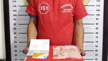 Polres Tangkap Pelaku Pencurian Uang Lewat ATM