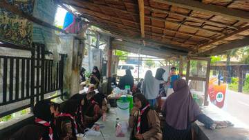 Menjamurnya Pedangang UMKM di Lokasi Kemah Kebangsaan III 