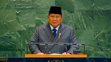 Prabowo: Indonesia Dukung Penyelesaian Konflik Palestina