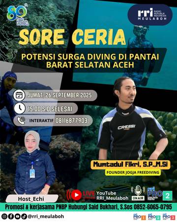 Potensi Surga Diving di Pantai Barat Selatan Aceh