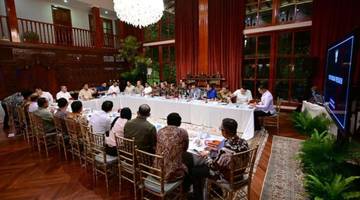 Presiden Prabowo Kumpulkan Menteri di Kertanegara