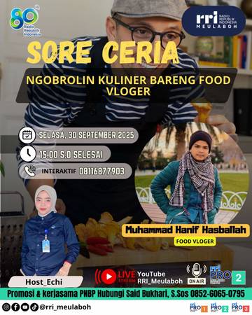 Food Vlogger Peluang Cuan  Menarik Bagi Anak Muda 