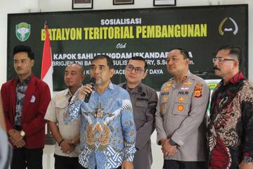 Pemkab dan Komponen di Abdya Dukung Pembangunan YonTP 