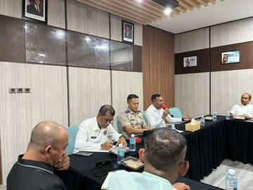  Bupati Abdya Bersama Forkopinda  Pertemuan BPN Kanwil Aceh