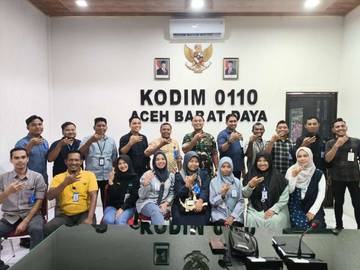 Dandim Abdya Ajak BSI Percepatan Pembangunan Kopdes MerahPutih
