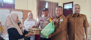 Dinas Pangan Aceh Barat Salurkan <akanan