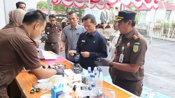 Kejari Aceh Barat Musnahkan 230,96 Gram Sabu