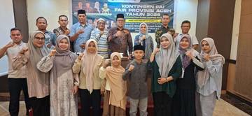 Kakanwil Kemenag Aceh Lepas Kontingen PAI Fair KeJakarta