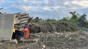 Desa di Aceh Utara Porak-Poranda Seperti Tsunami