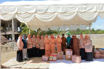 Bangkit, Bersama DWP Aceh Barat Pascabencana