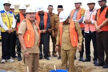 Bupati Nagan Raya Hadiri Pencanangan Sekolah Rakyat