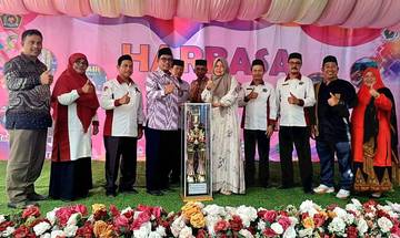 Kakankemenag Resmi Tutup Harbasa Fair MTsS Harapan Bangsa
