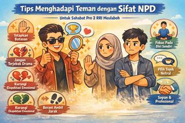 Tips Menghadapi Teman dengan Sifat NPD