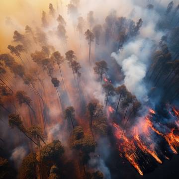 Mengenal Bahaya Tersembunyi Jerebu Sisa Kebakaran Hutan