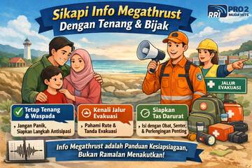 Menyikapi Informasi Megathrust dengan Tenang dan Bijak