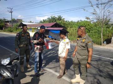 Jelang Ramadhan Satpol PP Aceh Jaya Gencar Patroli 