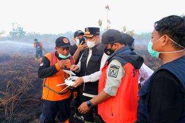 Tim BNPB Kirimkan Dua Unit Pesawat Operasi OMC 