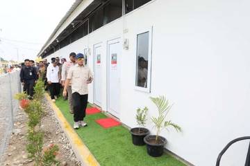 Pembangunan Huntara Aceh Capai Hampir Dua Puluh Persen