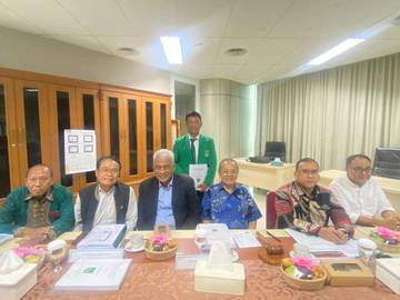 Selamat Ginting Ikuti Sidang Promosi Doktor Ilmu Politik