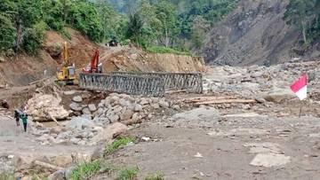 Jembatan Bailey Wih Kanis Kembali Difungsikan