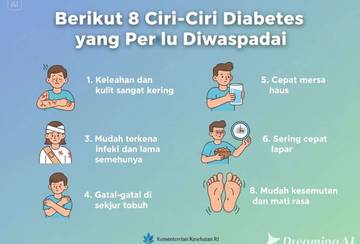 Berikut 8 Ciri-Ciri Diabetes yang Perlu Diwaspadai