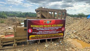 Polres Aceh Barat Tertibkan PETI dengan Pendekatan Persuasif