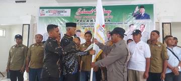 Sekda Asludin Hadiri Pelantikan DPD TMI Simeulue