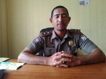 Satpol PP dan WH Aceh Barat Patroli Rutin