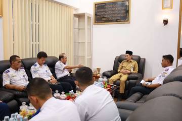 Bupati Tarmizi Jumpai Kepala Balai Perhubungan 