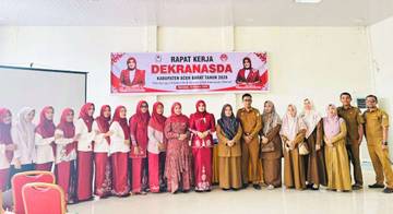 Dekranasda Aceh Barat Rapat Kerja Program 2026