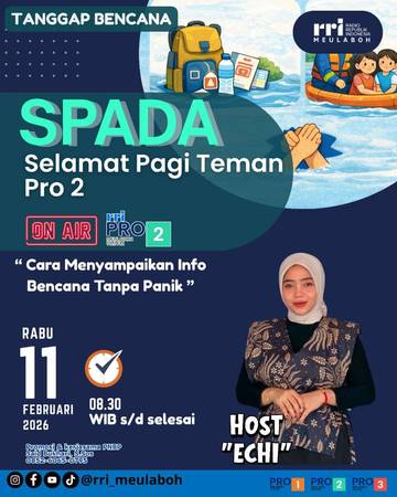 5 Cara Menyampaikan info bencana tanpa panik
