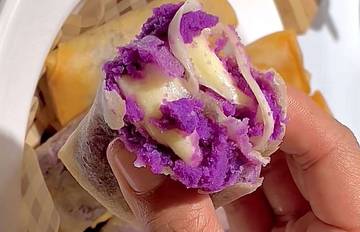 Lumpia Ubi Ungu Keju: Perpaduan Rasa Unik, Begini Resepnya