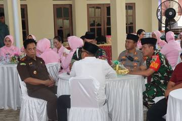 Kapolres Nabire Hadiri Buka Puasa Bersama TNI-Polri