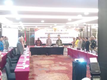 Rakor Dengan DPR RI Meki Nawipa Dorong Pemekaran Kabupaten Baru