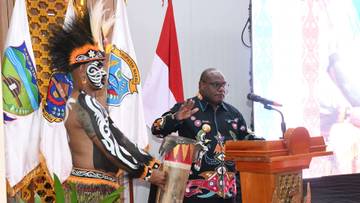 Gubernur Papua Tengah Buka Musrembangda RKPD 2026