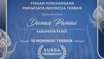 Danau Paniai Masuk API Awards Kategori Surga Tersembunyi