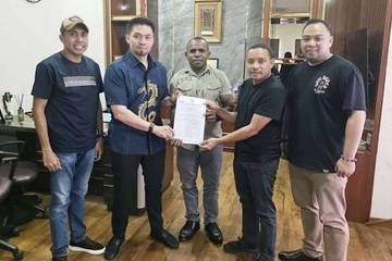 Sedek Bahta Ditunjuk Jabat Caretaker KNPI Papua Tengah