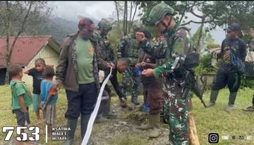 TNI Dukung Generasi Muda Berkembang Di Olahraga