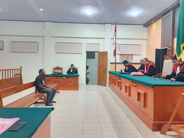 Eks Polisi Pencuri Senjata Divonis Delapan Tahun Penjara