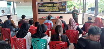Kejari Nabire, Gelar Penyuluhan Hukum TMMD Ke-125 Nabire