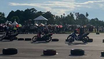 Kejurnas Motoprix Region-E Papua Tengah, Menarik Antusias Warga 