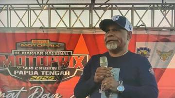 Motoprix Region-E Papua Tengah, Ditutup Wagub Deianas Geley