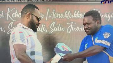 Ketua KONI Papua Tengah, Apresiasi Panitia Kejurnas Motoprix