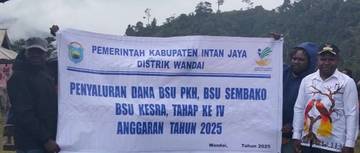 Penyaluran BLT Diterima Masyarakat Wandai, Kadistrik: Terima Kasih