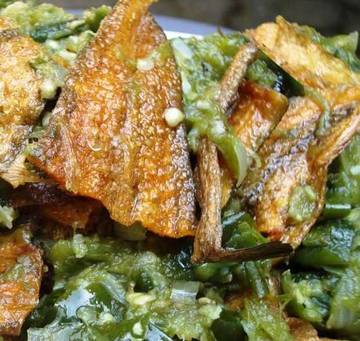 Ikan Asin Sambal Hijau, Lauk Sederhana Rasa Papua