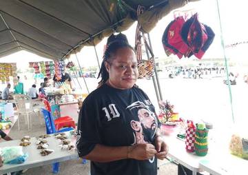 UMKM Lokal Nabire Ramaikan Festival Media se-Tanah Papua 